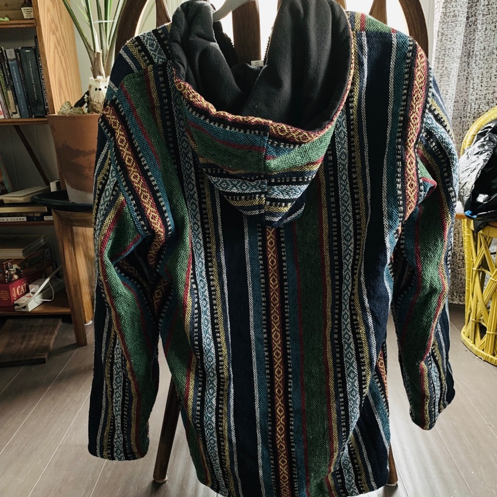 Nepalese Men’s L/XL, colorful, patterned jacket